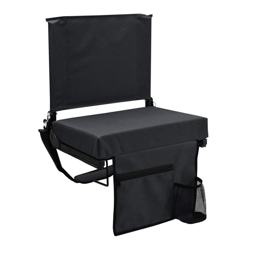 portable stadium seats with back support