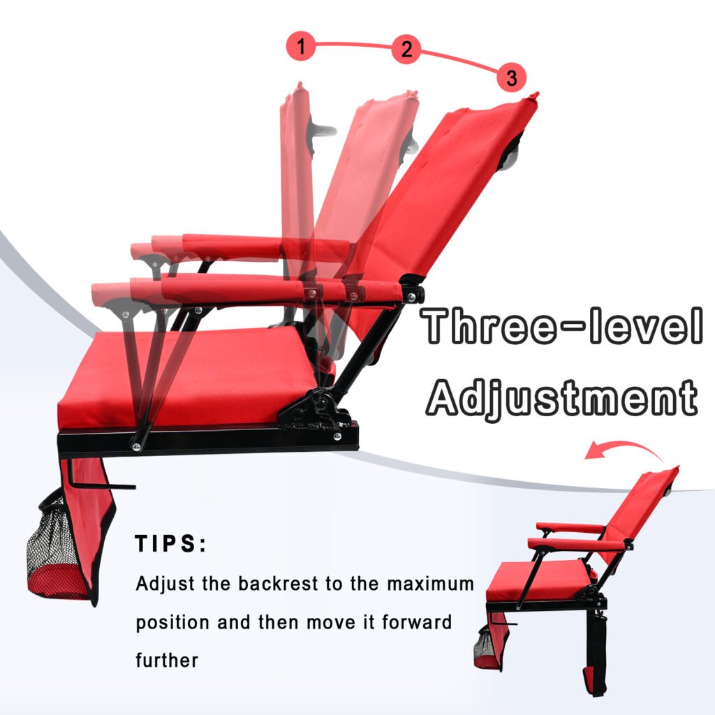 stadium chairs with arms