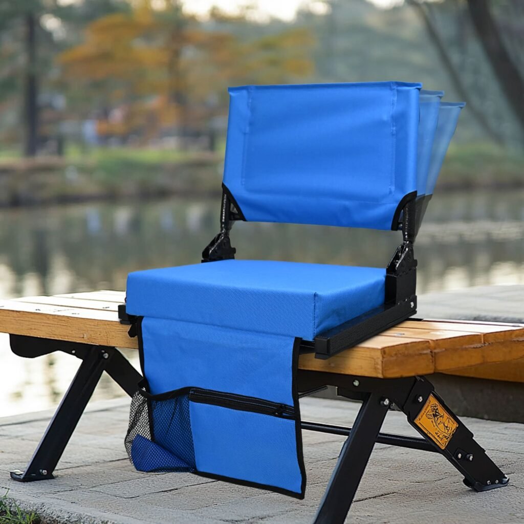 folding chair for bleachers